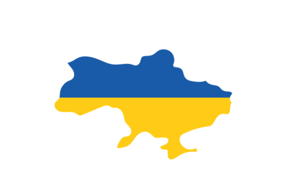 Symbol Umriss Ukraine